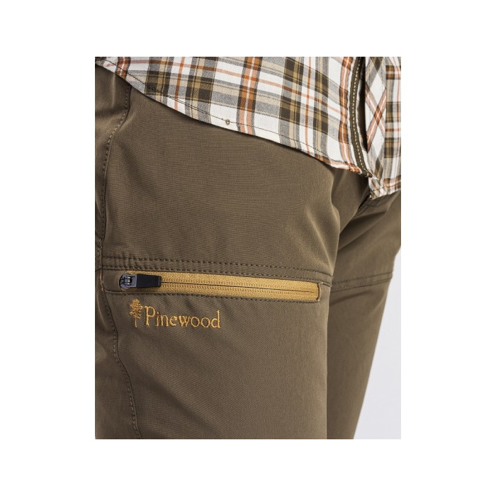 SPODNIE PINEWOOD FINNVEDEN TRAIL STRETCH E.BROWN  - 5318